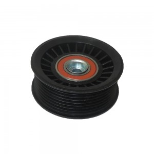 Polia Esticador Correia Mercedes Benz OM457 Estriada Plastica APV2409 0005500633G