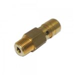 Valvula Seguranca   T124 R124 Secador Ar 16x15MM Conica 14 3 Bar 1111195