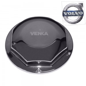 Sobre Tampa Cubo Dianteiro Volvo Fh Nh Cromada 11806