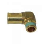 Conexao Compressor Ar   T124 R124 90 Graus Mangueira 28MM 1316165