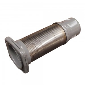 Sanfona Escape Iveco Eurotech 450E37 4.1/2" Inox 8162322