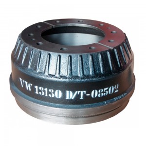 Tambor Freiodiant Traseira Volkswagen 13130 81850 T13607617a