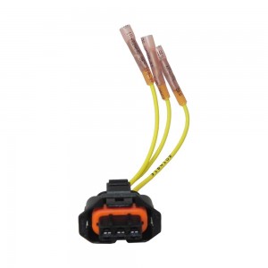 Plug Femea 3 Vias "CM" Isb/Isbe 4c Amarelo Sensor Rotacao/Fase