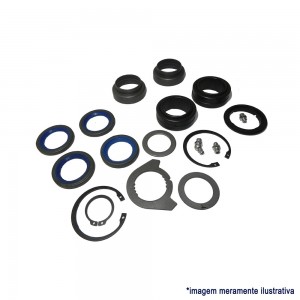 Reparo Eixo S Mercedes Benz 1518 1935 Freio A Ar Traseiro Com Defletor 55335 3454200341