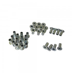 Rebite Ferro Bicromatizado 10x20 Sinotruk Tubular Kit Com 64 Rebites 34599F64