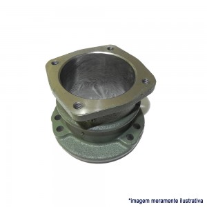 Camisa Compressor Ar Mercedes Benz OM352 77mm 3 Furos No Bloco MF1044 3521311602