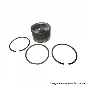 Pistao Compressor Ar Mercedes Benz OM447 BR400 Com Anel STD S94000 4031300517