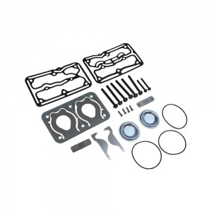 Reparo Compressor Ar Mercedes Benz Axor 2540 OM457 2 Cilindros Completo 4571302715R