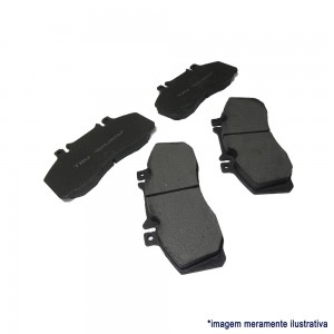 Pastilha Freio Mercedes Benz 709 912 Accelo 715 6884201220