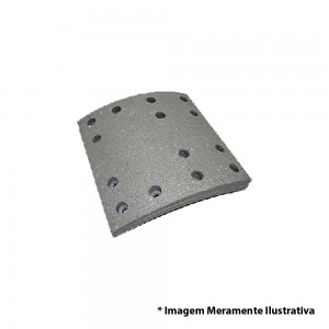 Lona Freio Ford Cargo 1618 F14000 Traseiro L220 FD84 Freio Bendix TH167 7501