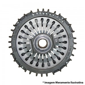 Plato Embreagem Volkswagen Ford Cargo 365mm Ate 220cv Com Rolamento Sem Moringa 137900110 2TD141025C