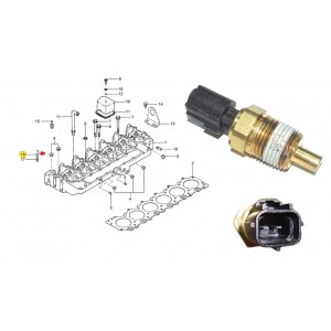 Sensor Temperatura Cummins B Ford F350 F4000 F14000 3356924