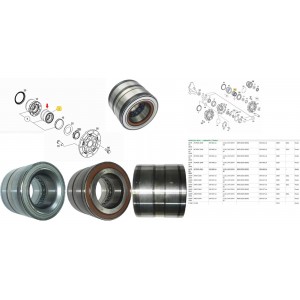 Rolamento Cubo Mercedes Benz 2546 Actros Axor 0179815005