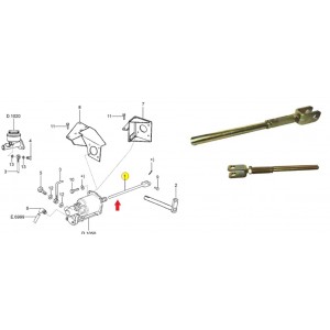Haste Embreagem Servo Infer Ford Cargo 2422 2428 6c457d083aa