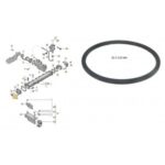 Anel Vedacao Tubo Gases Escape Volkswagen 24280 07W145119B