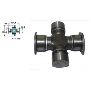 Cruzeta Carda Mercedes Benz Volkswagen Ford Cargo 1618 23220 1622 801021 CR1007 0004101731