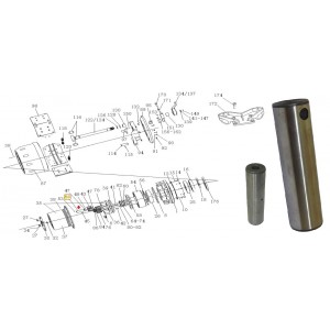 Pino Engrenagem Reducao Sinotruk Howo 380 WG9231340130