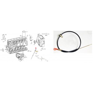 Vareta Nivel Oleo Sinotruk Vg1500010600