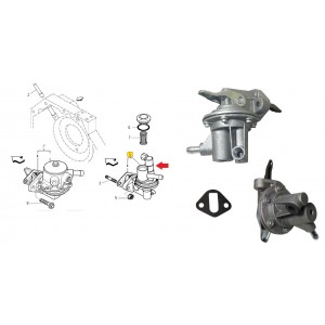 Bomba Manual MWM Volkswagen Ford Cargo X10 4C F1000 7110 E S 60o 905202080041G
