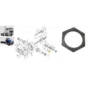 Porca Cubo Traseiro International 9800 236841r1