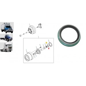 Retentor Cubo Diantei International 4400 4700 9800 210401305