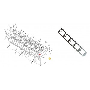 Junta Coletor Escape International Oleo 4700 4900 1822577c1