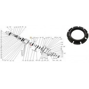 Espacador Sincronizado Sinotruk Howo 380 WG2210100007