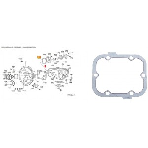 Junta Carcaca Dianteira Cambio International 9800 4305309