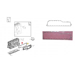 Junta Tampa Radiador Oleo Motor FH12 D13A 21294062